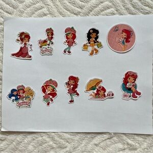 Strawberry Shortcake stickers